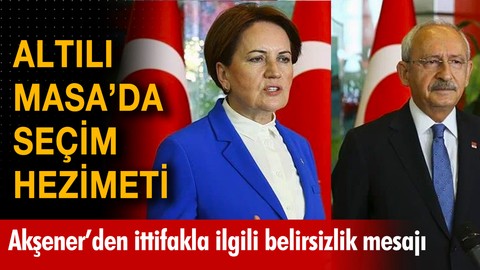 Altılı Masa liderleri seçim günü ayrı ayrı kamera karşısına geçti: Akşener belirsizlik mesajı verdi