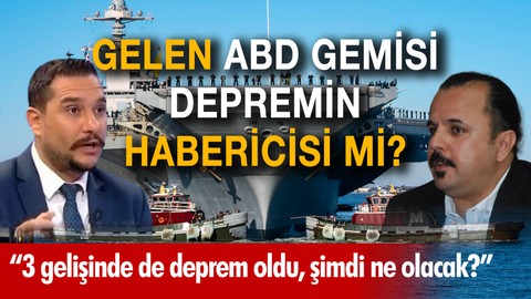 Gelen Amerikan gemisi depremin habercisi mi?