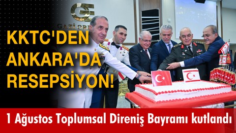 KKTC'den Ankara'da resepsiyon!