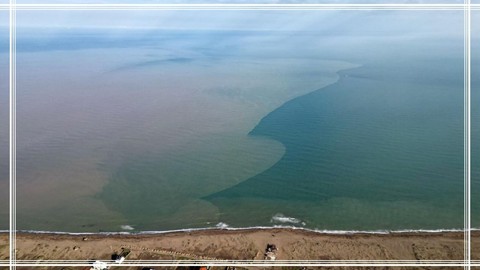 Sakarya'da Denizin Rengi Değişti