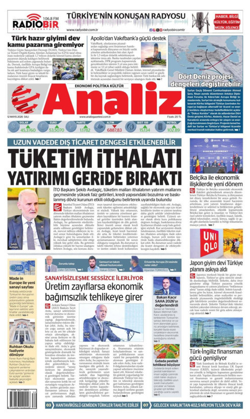 Gazete manşetleri 12 Mayıs Salı - Resim: 27
