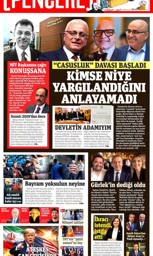 Gazete manşetleri 12 Mayıs Salı - Resim: 26