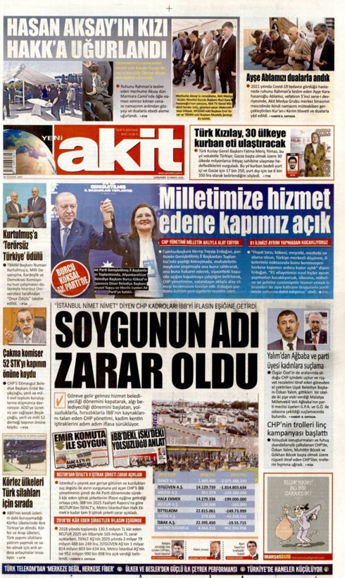 Gazete manşetleri 13 Mayıs Çarşamba - Resim: 16