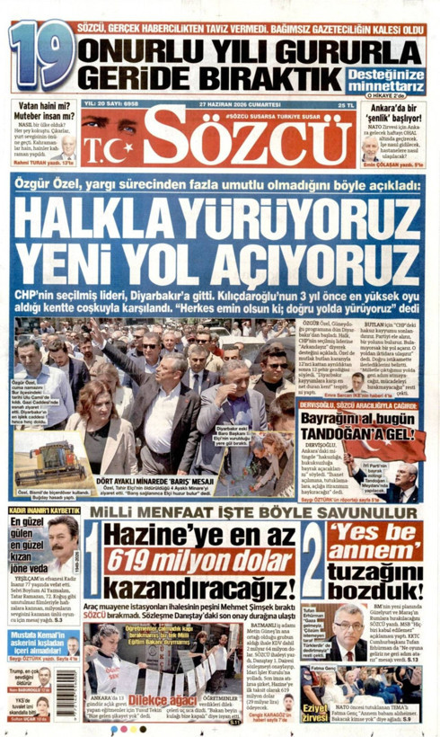 Gazete manşetleri 27 Haziran Cumartesi - Resim: 3