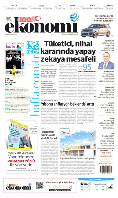 Gazete manşetleri 15 Ağustos Cumartesi - Resim: 25