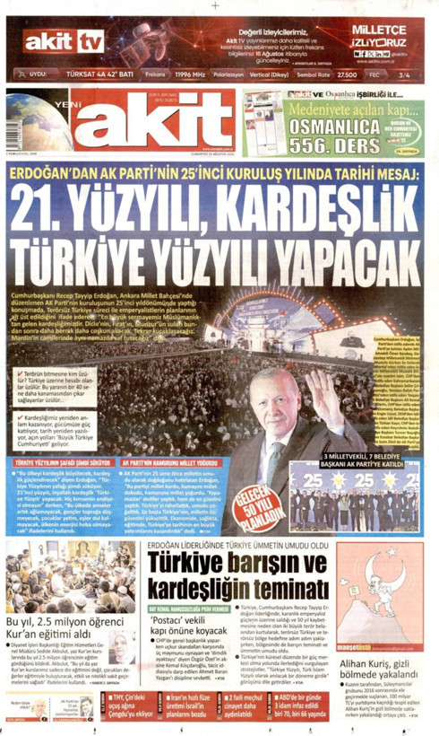 Gazete manşetleri 15 Ağustos Cumartesi - Resim: 14