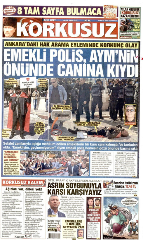 Gazete manşetleri 26 Eylül Cumartesi - Resim: 17
