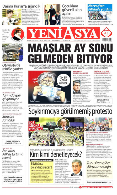 Gazete manşetleri 26 Eylül Cumartesi - Resim: 21