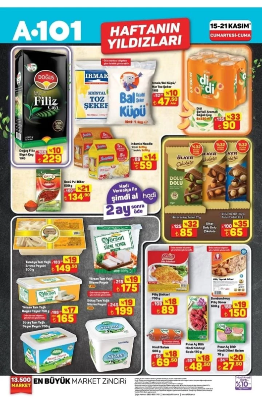 A101 15‑21 Kasım “Haftanın Yıldızları” kataloğu yayınlandı! Hangi ürünler indirimde? - Resim: 2