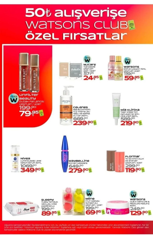Watsons’ta dev fırsat başladı: Makyaj ve kişisel bakım ürünleri yok fiyatına! - Resim: 6