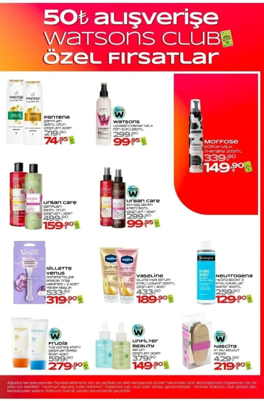 Watsons’ta dev fırsat başladı: Makyaj ve kişisel bakım ürünleri yok fiyatına! - Resim: 5