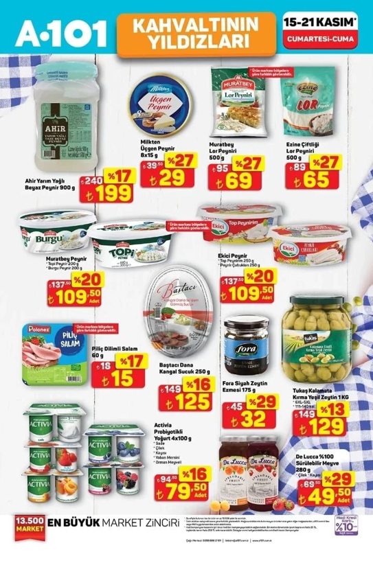 A101 15‑21 Kasım “Haftanın Yıldızları” kataloğu yayınlandı! Hangi ürünler indirimde? - Resim: 5