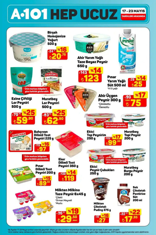 A101 17 Mayıs kataloğu yayınlandı: Temel ihtiyaçlarda büyük fırsat - Resim: 6