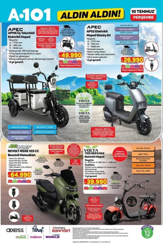 A101'de karavan satışı başladı! Aktüel katalogda yok yok, işte 10 Temmuz indirimli ürünler kataloğu - Resim: 6