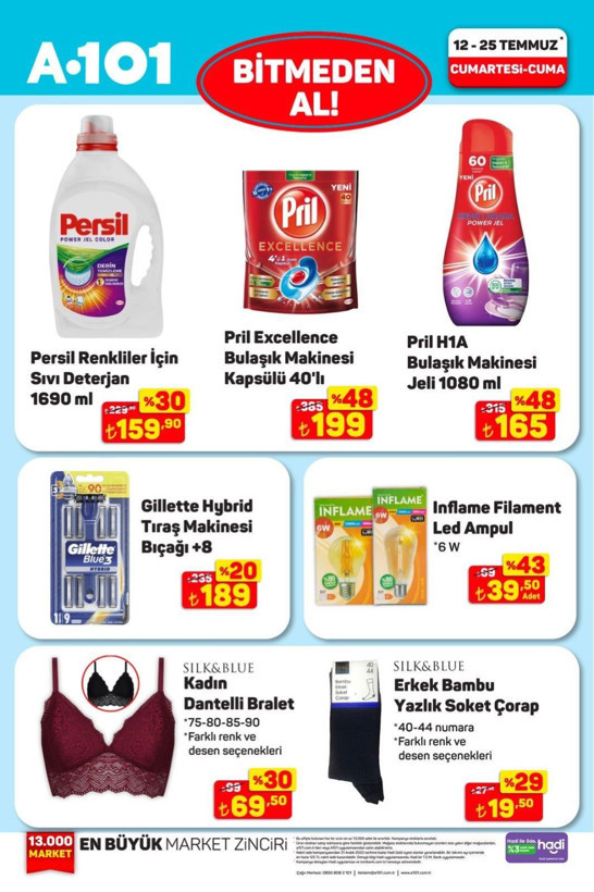 Ev alışverişi yapacaklar dikkat! A101’den iade + taksit kampanyası - Resim: 2