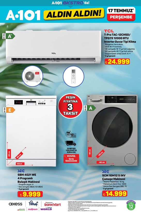 Bu fırsatlar kaçmaz: A101 17 Temmuz kataloğunda yok yok! - Resim: 2