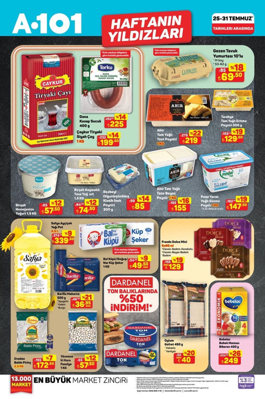 A101’de bu hafta yok yok! İşte 25-31 Temmuz aktüel ürünler kataloğu - Resim: 1