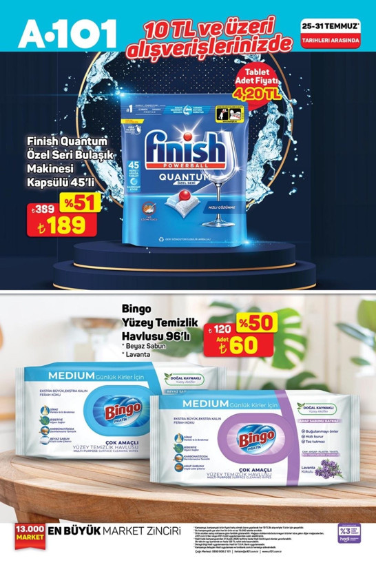 A101’de bu hafta yok yok! İşte 25-31 Temmuz aktüel ürünler kataloğu - Resim: 3