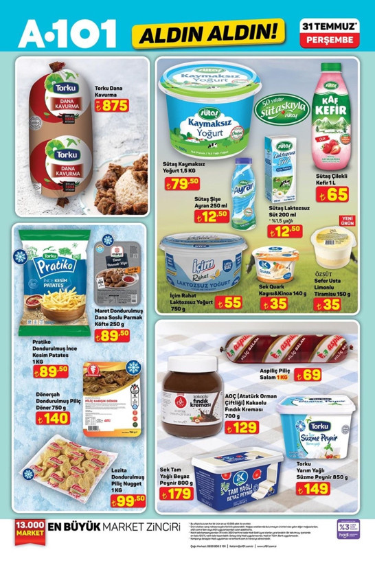 A101’de dev indirim fırsatı! Bu ürünler kapış kapış gidecek - Resim: 8