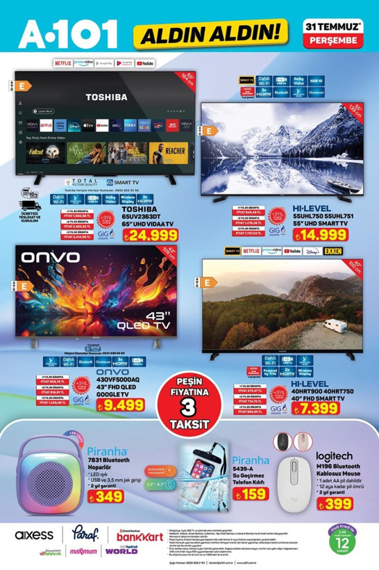 A101’de dev indirim fırsatı! Bu ürünler kapış kapış gidecek - Resim: 10