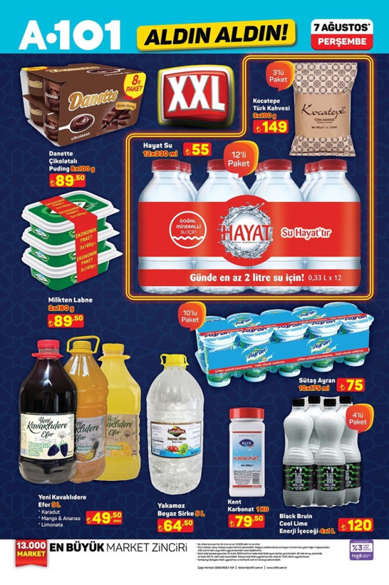 A101 yarın rafları boşaltacak! 7 Ağustos indirimli ürünler kataloğu yayınlandı - Resim: 3