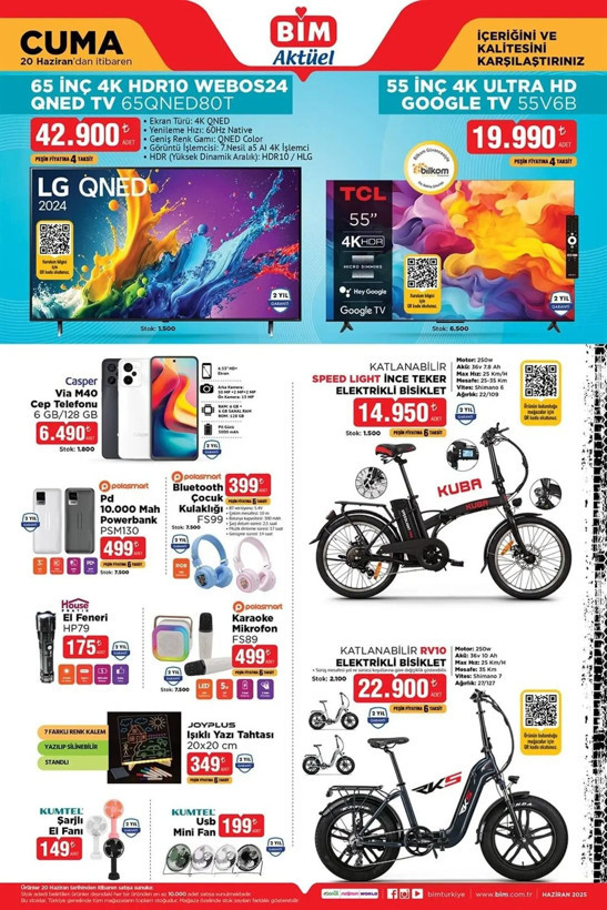 BİM 20 Haziran aktüel ürünleri raflara diziliyor: Drone fırsatı kaçmaz! - Resim: 3