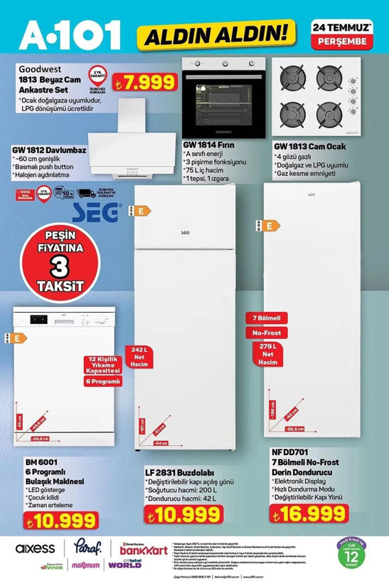 A101’e bugün kamp çadırı geldi! İşte 24 Temmuz aktüel ürünler kataloğu - Resim: 2