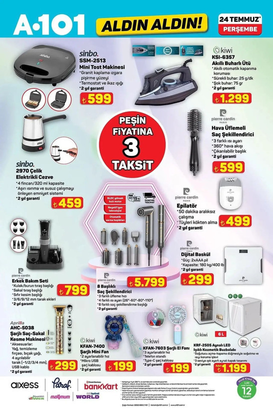 A101’e bugün kamp çadırı geldi! İşte 24 Temmuz aktüel ürünler kataloğu - Resim: 3