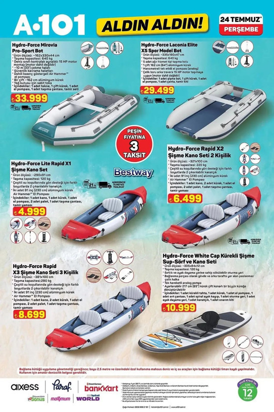 A101’e bugün kamp çadırı geldi! İşte 24 Temmuz aktüel ürünler kataloğu - Resim: 6