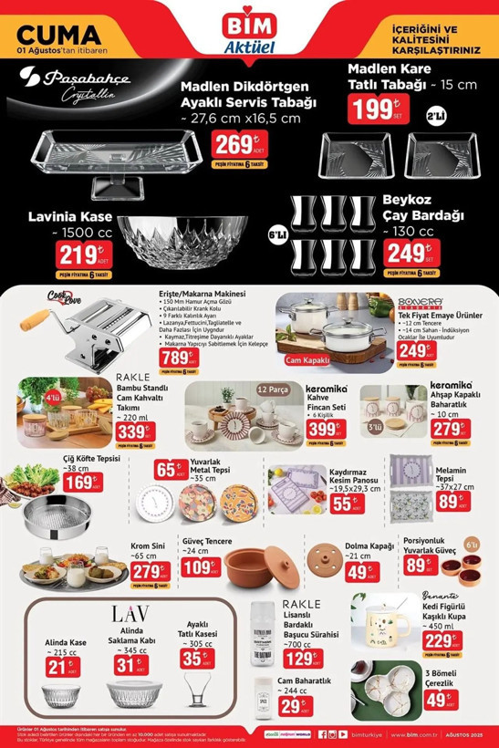 BİM'e akülü Chevrolet Camaro geliyor! 1 Ağustos aktüel ürünler kataloğu açıklandı - Resim: 4