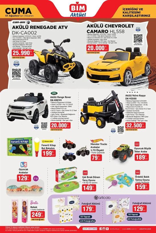 BİM'e akülü Chevrolet Camaro geliyor! 1 Ağustos aktüel ürünler kataloğu açıklandı - Resim: 2