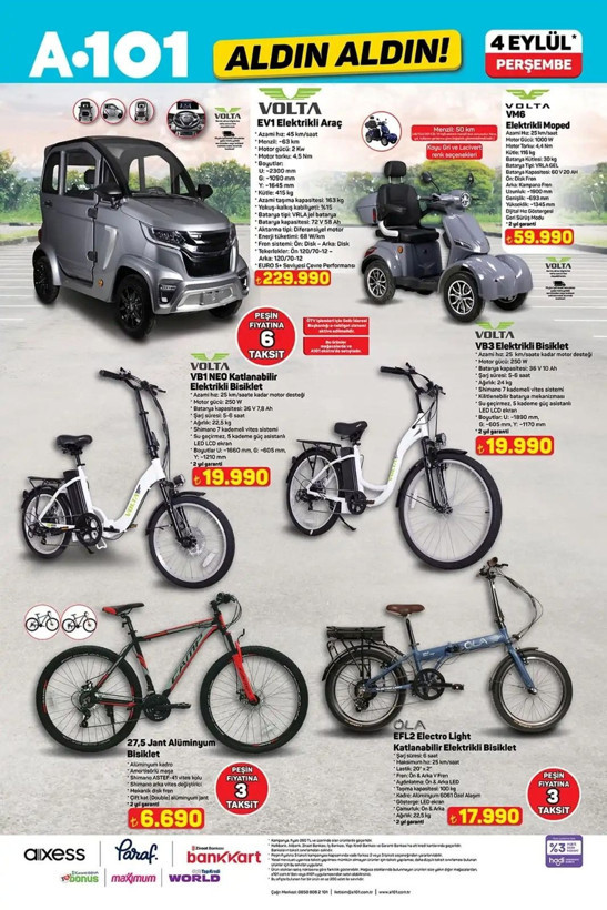 A101 Aldın Aldın 4 Eylül 2025 fırsatlarını duyurdu: Yetişen alacak! - Resim: 3
