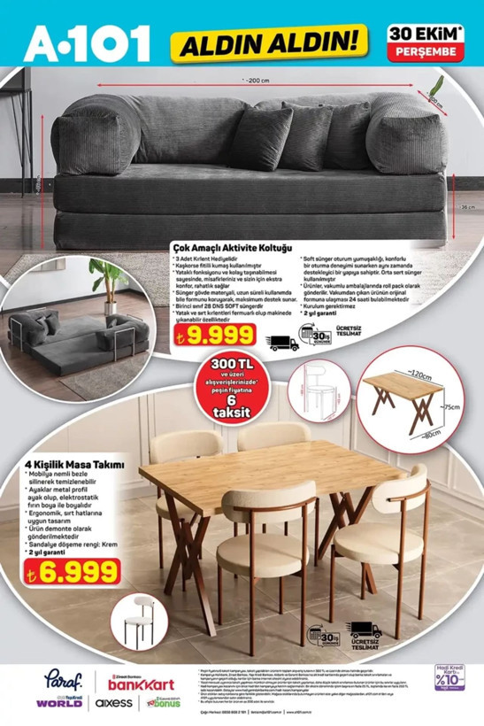 A101'e bu hafta neler geliyor? 30 Ekim aktüel ürünler kataloğu yayınlandı - Resim: 4
