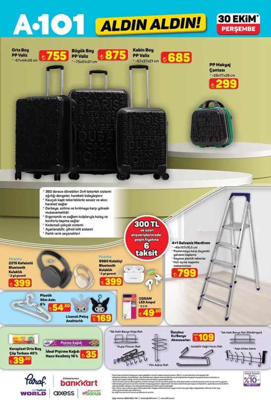 A101'e bu hafta neler geliyor? 30 Ekim aktüel ürünler kataloğu yayınlandı - Resim: 7