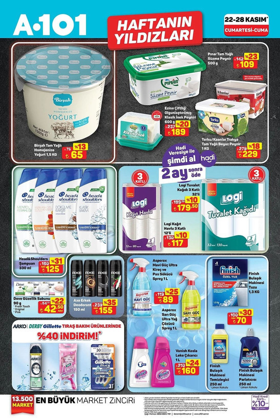 A101’de indirim yağmuru! 22-28 Kasım Haftanın Yıldızları kataloğu yayımlandı! A101’e hangi ürünler geliyor? - Resim: 5