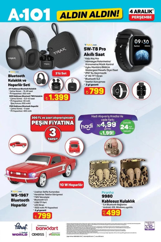 A101'de yılbaşı rüzgarı! İşte 4 Aralık 2025 aktüel ürünler kataloğu - Resim: 2