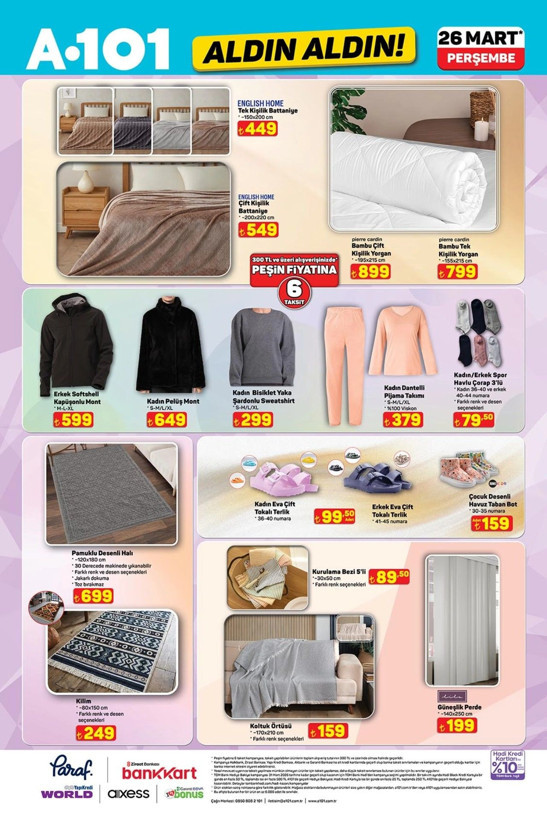 A101’de raflar altüst olacak! İşte 26 Mart'tan itibaren geçerli “Aldın Aldın” kataloğu - Resim: 12