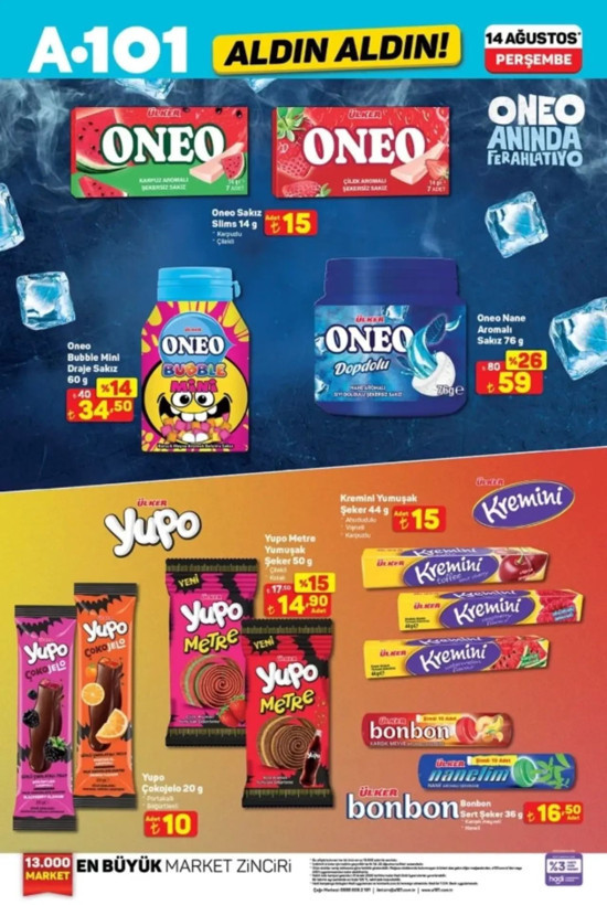 A101 market rafları dolup taşıyor! İşte A101 14 Ağustos perşembe aktüel ürünler kataloğu - Resim: 4