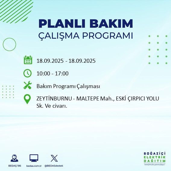 Yarın elektrik kesintisi saatler sürecek: 18 Eylül elektrik kesintileri - Resim: 37
