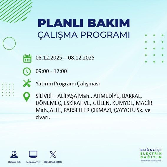 Yarın elektrik kesintisi 10 saat sürecek: Kesinti listesi açıklandı - Resim: 3