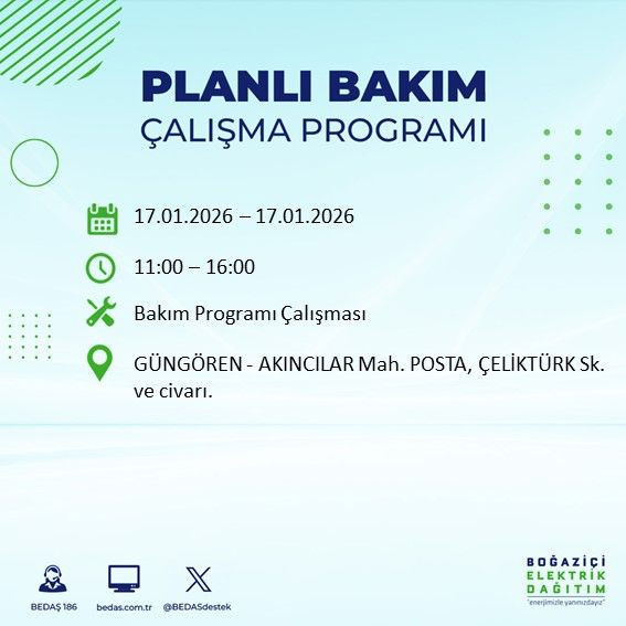 Yarın elektrik kesintisi 9 saat sürecek: Kesinti programı açıklandı - Resim: 33