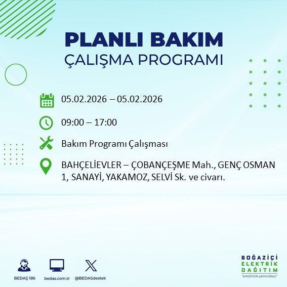 Yarın elektrikler 8 saat boyunca olmayacak: Kesinti listesi açıklandı - Resim: 25