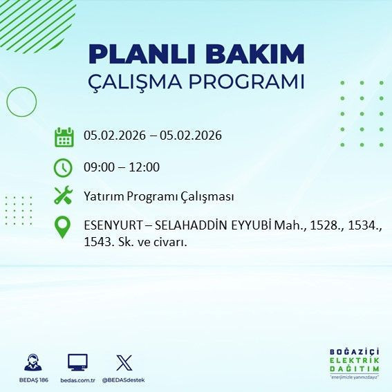 Yarın elektrikler 8 saat boyunca olmayacak: Kesinti listesi açıklandı - Resim: 37