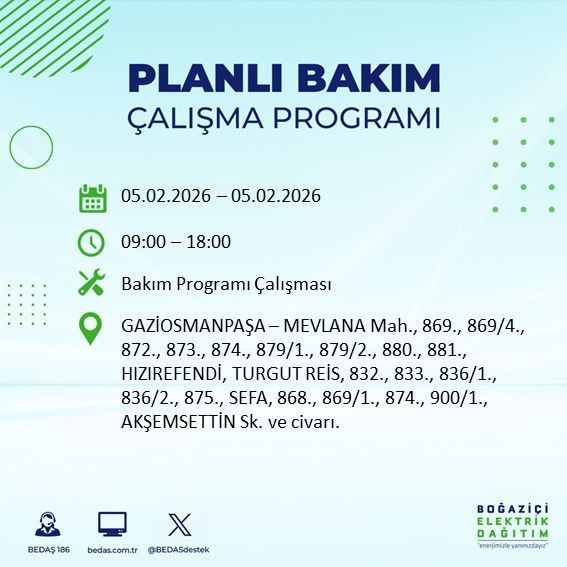 Yarın elektrikler 8 saat boyunca olmayacak: Kesinti listesi açıklandı - Resim: 47