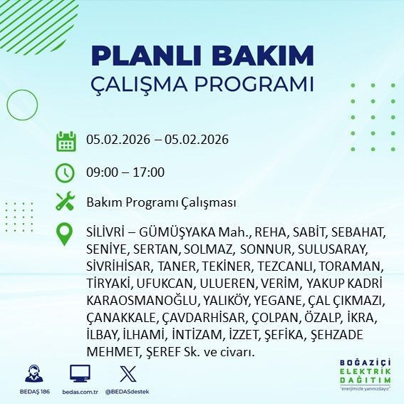 Yarın elektrikler 8 saat boyunca olmayacak: Kesinti listesi açıklandı - Resim: 51