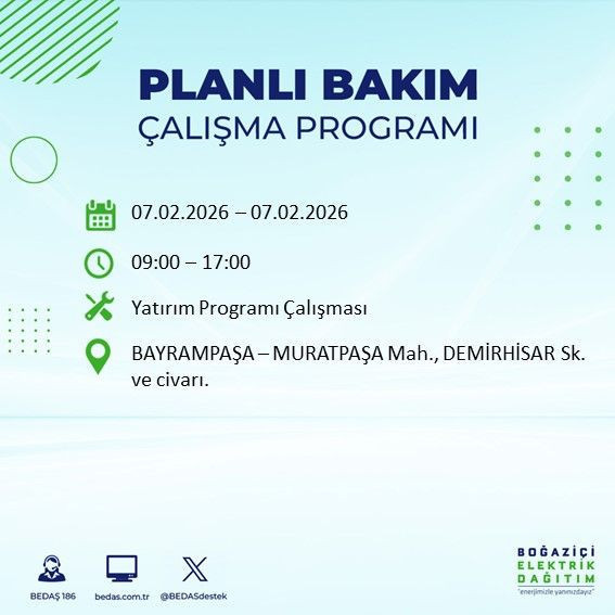 Yarın saat 9’da elektrikler kesilecek: Kesinti listesi açıklandı - Resim: 9