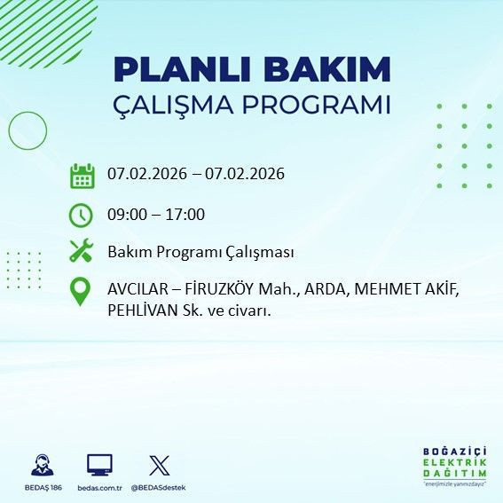 Yarın saat 9’da elektrikler kesilecek: Kesinti listesi açıklandı - Resim: 12