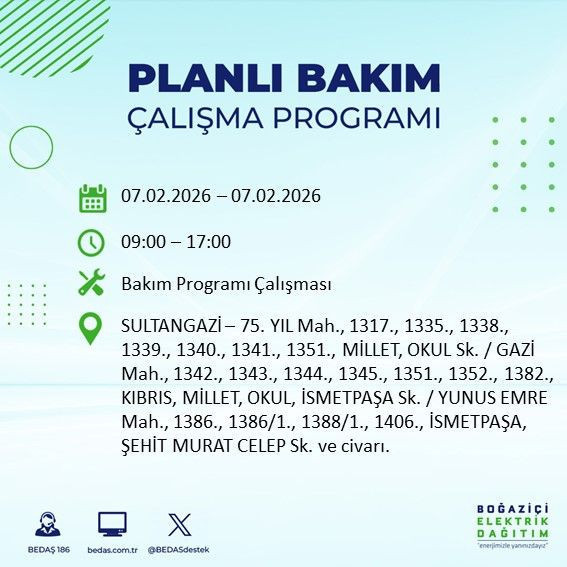 Yarın saat 9’da elektrikler kesilecek: Kesinti listesi açıklandı - Resim: 14