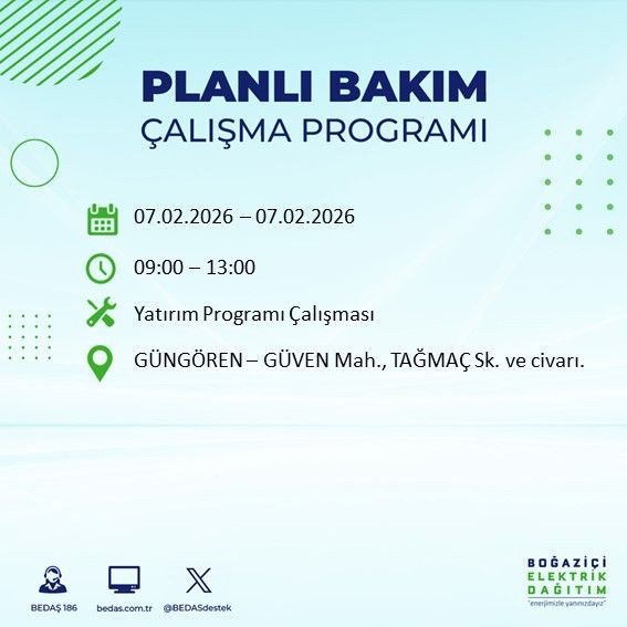 Yarın saat 9’da elektrikler kesilecek: Kesinti listesi açıklandı - Resim: 19