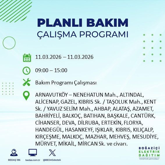 Perşembe günü elektrik kesintisi 8 saat sürecek: Kesinti listesi açıklandı - Resim: 18